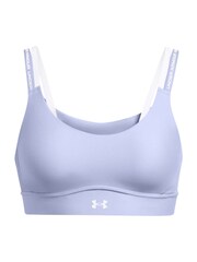 Under Armour Blue/White Infinity Low Support Bra - Image 8 of 10