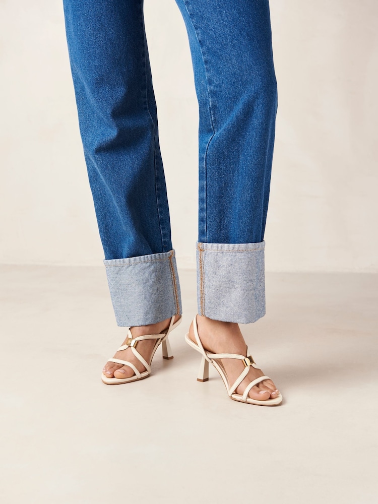 Alohas Cream Sandy Sandals - Image 1 of 8