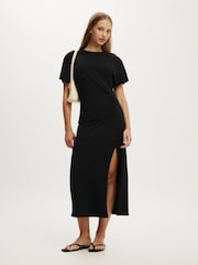 Cotton On Black Luci Maxi Dress - Image 1 of 4