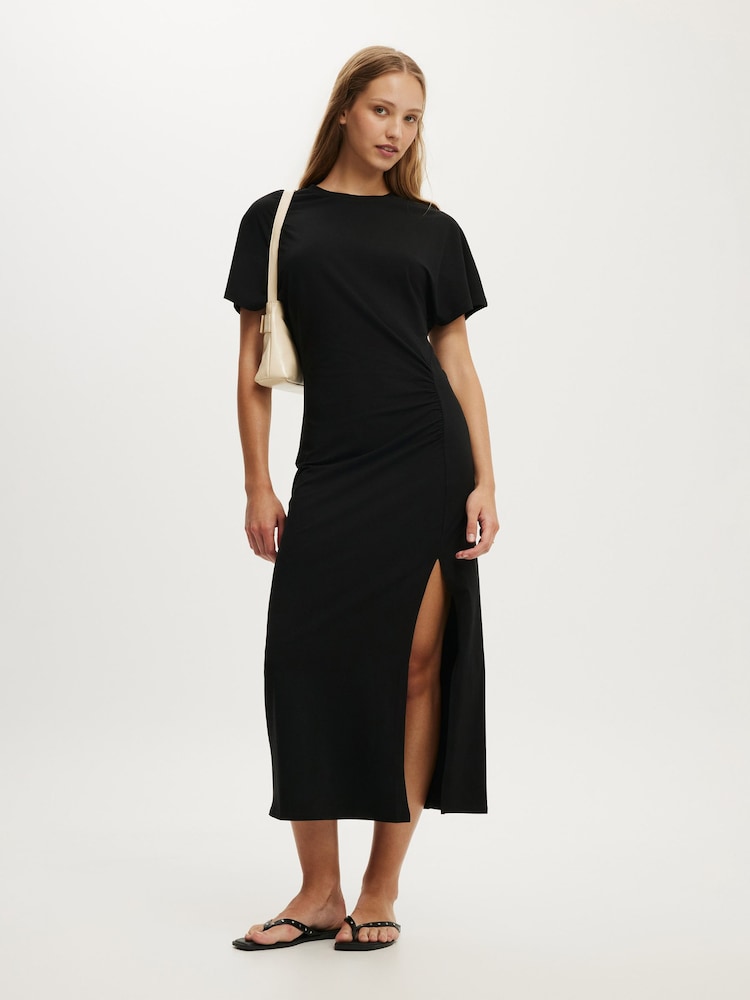 Cotton On Black Luci Maxi Dress - Image 1 of 4 Cotton On Black Luci Maxi Dress - Image 1 of 4