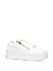 Carvela Jive Quilted Zip Trainers - Image 3 of 5