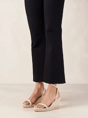 Alohas Cream Willa Suede Espadrilles - Image 1 of 6
