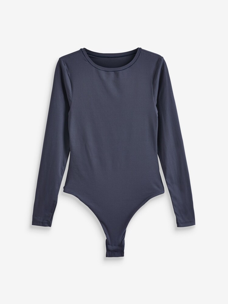 self. Graphite Grey Smoothing Comfort Long Sleeve Body - Image 7 of 9