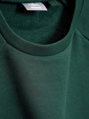 Green 1 Pack Crew Neck School Sweater (3-16yrs) - Image 2 of 2