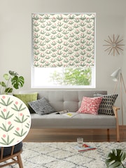 MissPrint Glades Palm Tree Made to Measure Roller Blinds - Image 1 of 6