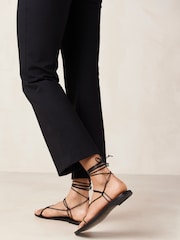 Alohas Black Tulip Sandals - Image 3 of 6