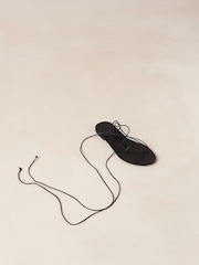 Alohas Black Tulip Sandals - Image 6 of 6