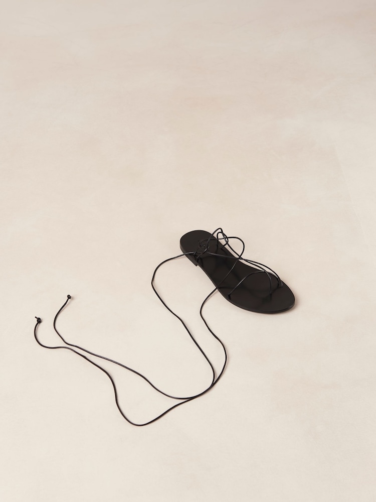 Alohas Black Tulip Sandals - Image 6 of 6 Alohas Black Tulip Sandals - Image 6 of 6