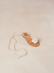Alohas White Jakara Sandals - Image 4 of 4