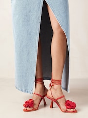 Alohas Red Kendra Bloom Sandals - Image 1 of 7