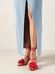 Alohas Red Kendra Bloom Sandals - Image 2 of 7