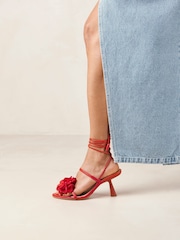 Alohas Red Kendra Bloom Sandals - Image 5 of 7