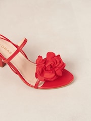 Alohas Red Kendra Bloom Sandals - Image 7 of 7