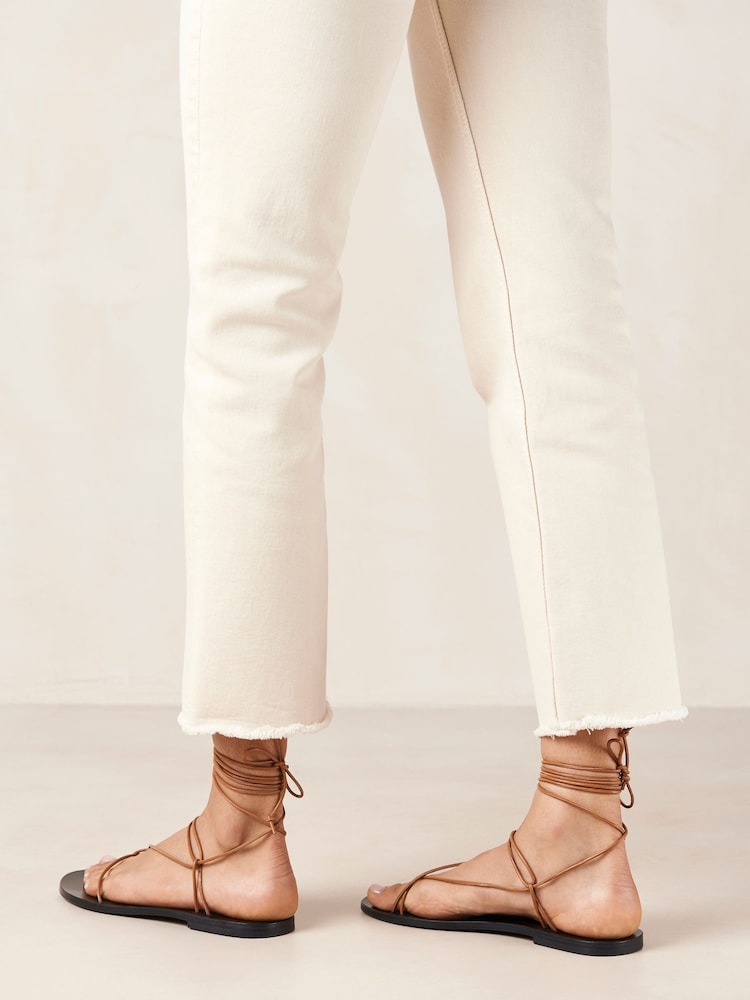 Alohas Brown Tulip Sandals - Image 2 of 6