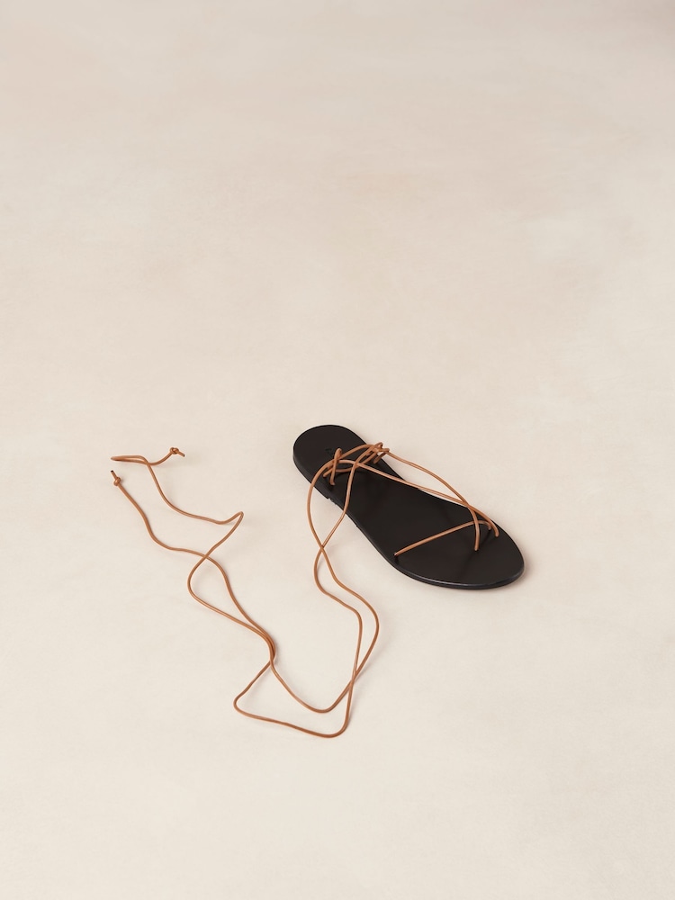 Alohas Brown Tulip Sandals - Image 6 of 6