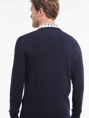 Barbour® Blue Ess Long Wool Jumper - Image 2 of 3