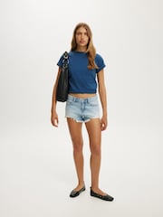 Cotton On Blue Saturday Denim Shorts - Image 2 of 5
