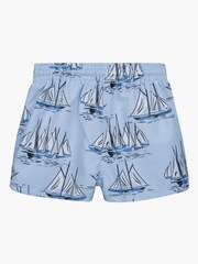 Trotters London Blue Little Sailboat Swimshorts - Image 2 of 3