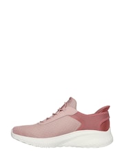 Skechers Pink Standard Fit Slip-Ins: BOBS Sport Squad Chaos Trainers - Image 2 of 5