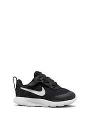 Nike Black/White Tanjun GO Easy On Infant Trainers - Image 1 of 12