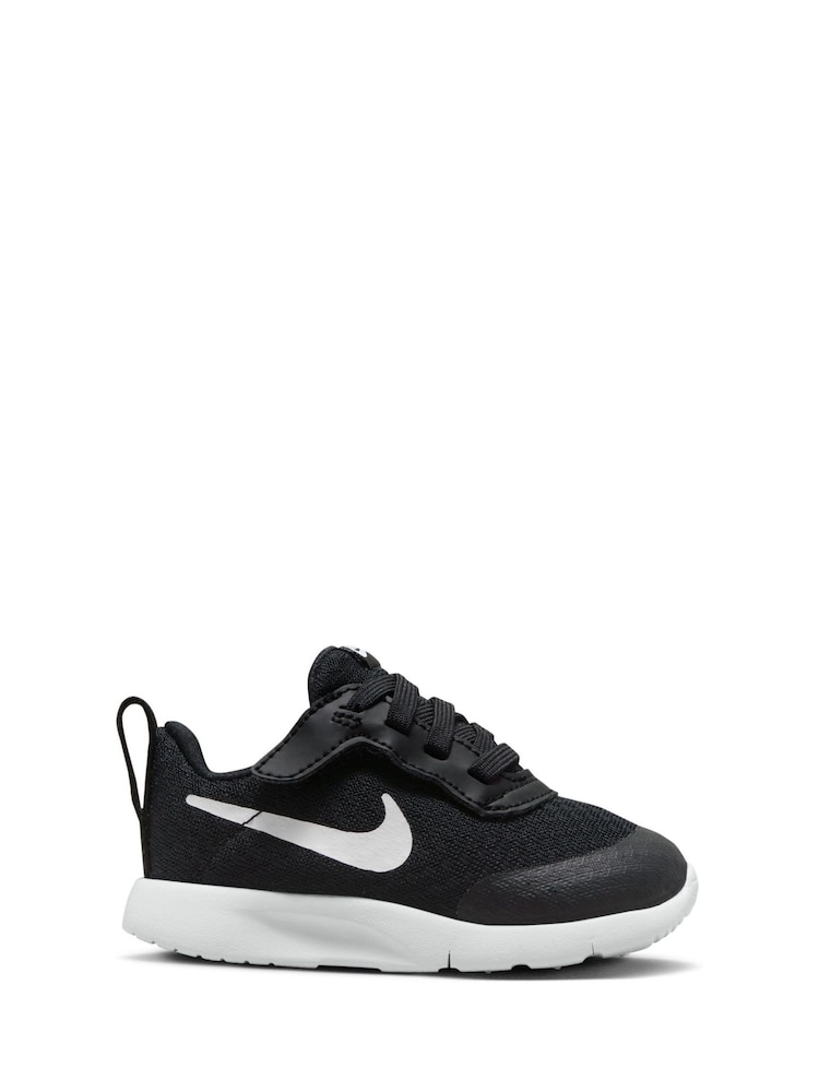 Nike Black/White Tanjun GO Easy On Infant Trainers - Image 1 of 12