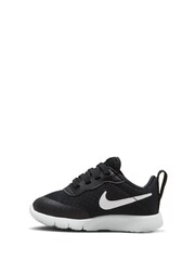 Nike Black/White Tanjun GO Easy On Infant Trainers - Image 5 of 12