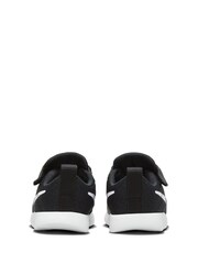 Nike Black/White Tanjun GO Easy On Infant Trainers - Image 7 of 12