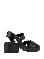 Rocket Dog Luca Black PU Sandals - Image 3 of 4