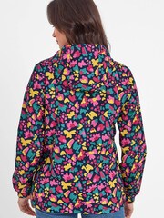 Tog 24 Womens Blue Abstract Floral Craven Milatex 5/5 Jacket - Image 2 of 8