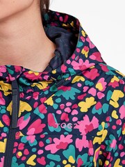 Tog 24 Womens Blue Abstract Floral Craven Milatex 5/5 Jacket - Image 5 of 8