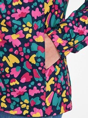 Tog 24 Womens Blue Abstract Floral Craven Milatex 5/5 Jacket - Image 6 of 8