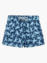 Trotters London Blue Little Crab Swimshorts - Image 1 of 3