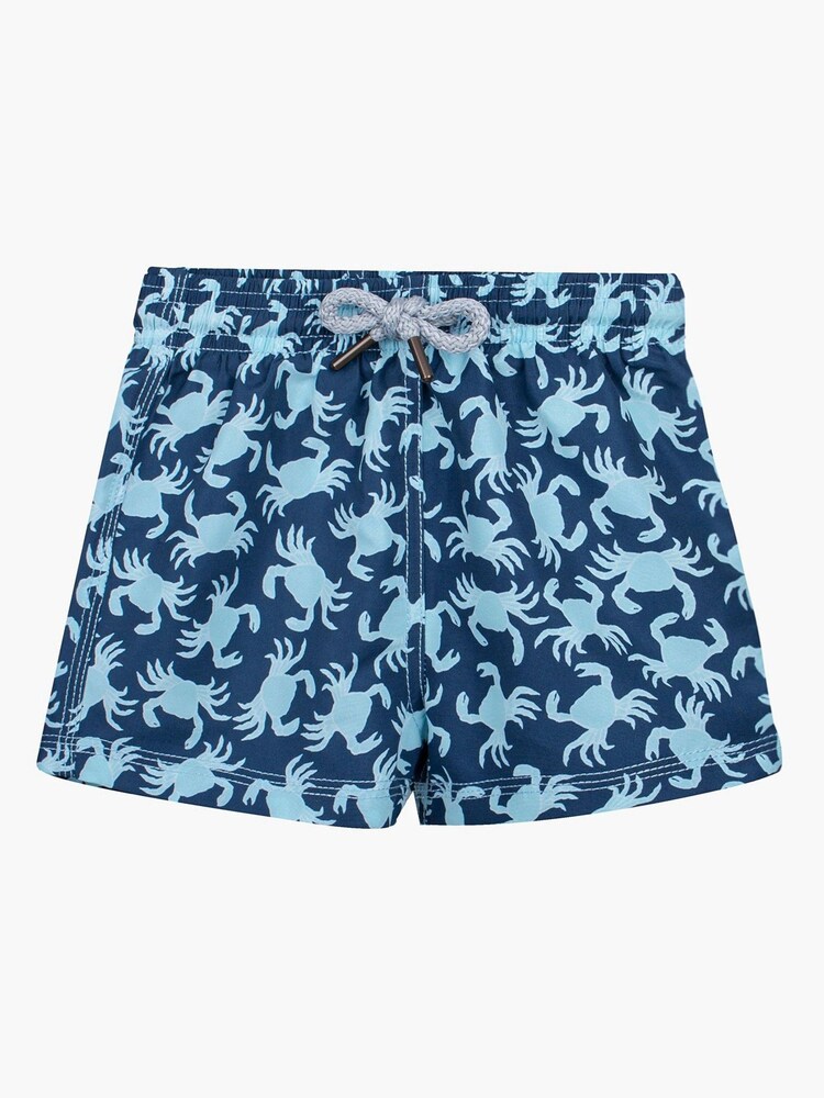 Trotters London Blue Little Crab Swimshorts - Image 1 of 3