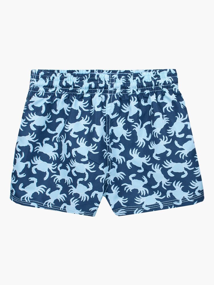 Trotters London Blue Little Crab Swimshorts - Image 2 of 3
