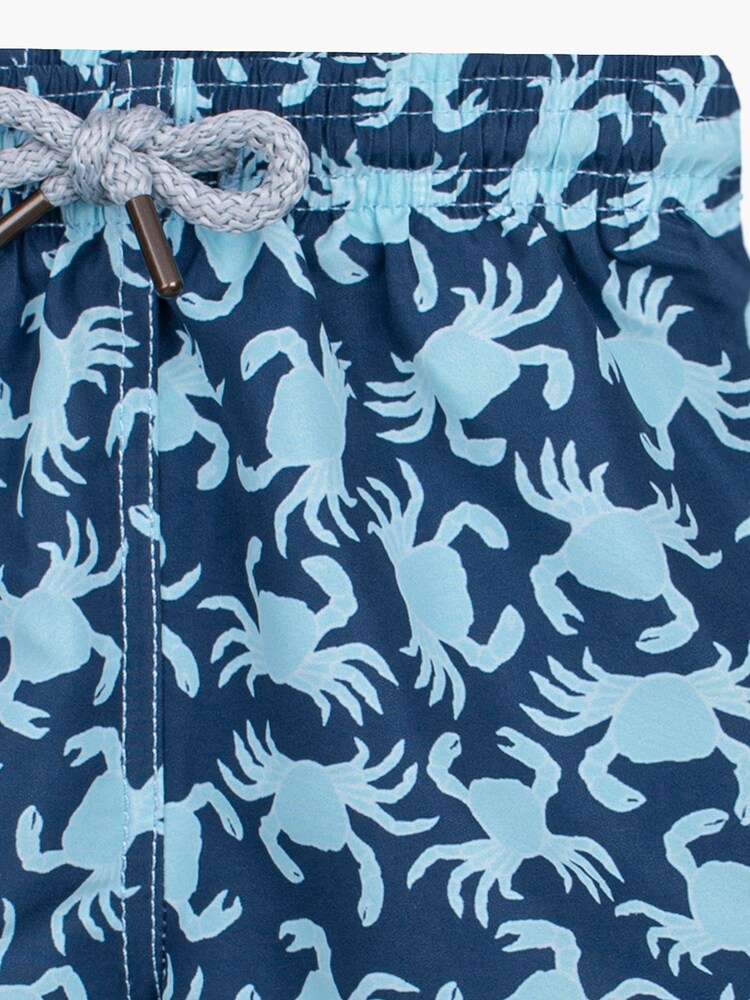 Trotters London Blue Little Crab Swimshorts - Image 3 of 3