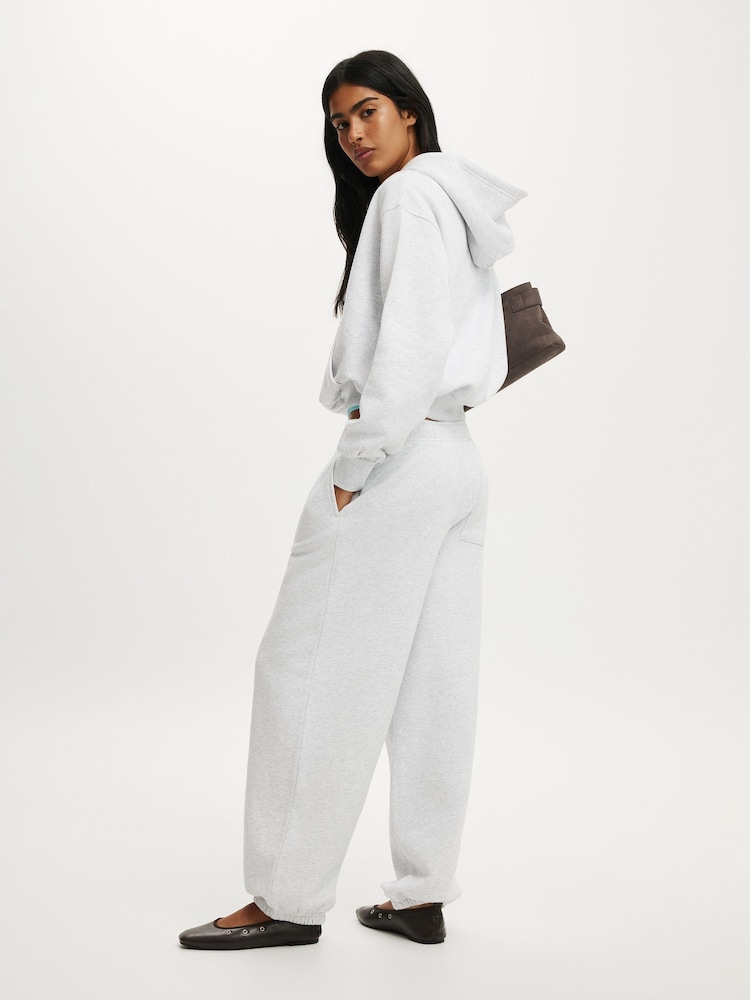 Cotton On Grey Boxy Fleece Hoodie - Image 2 of 4 Cotton On Grey Boxy Fleece Hoodie - Image 2 of 4
