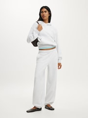 Cotton On Grey Boxy Fleece Hoodie - Image 4 of 4