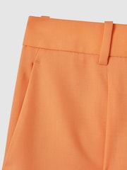 Reiss x McLaren F1 Team Papaya Wide Leg Trousers - Image 7 of 7