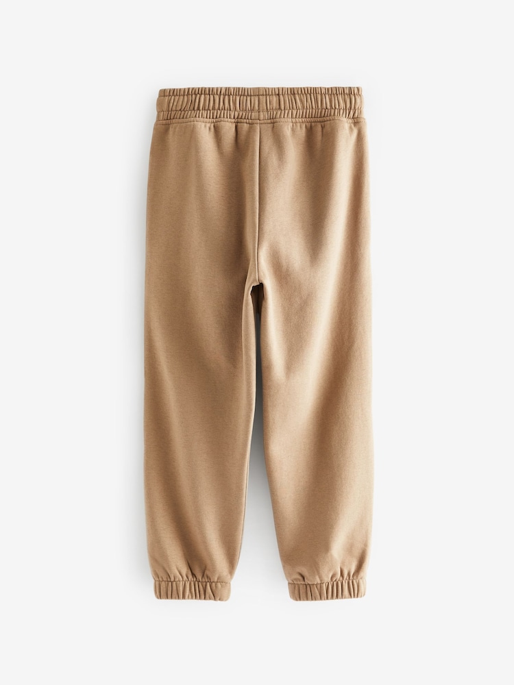 Stone Natural Relaxed Fit Joggers (3-16yrs) - Image 2 of 3 Stone Natural Relaxed Fit Joggers (3-16yrs) - Image 2 of 3
