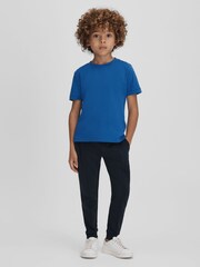 Azul lapislázuli - Camiseta con cuello redondo Bless de Reiss - Imagen 2 de 7