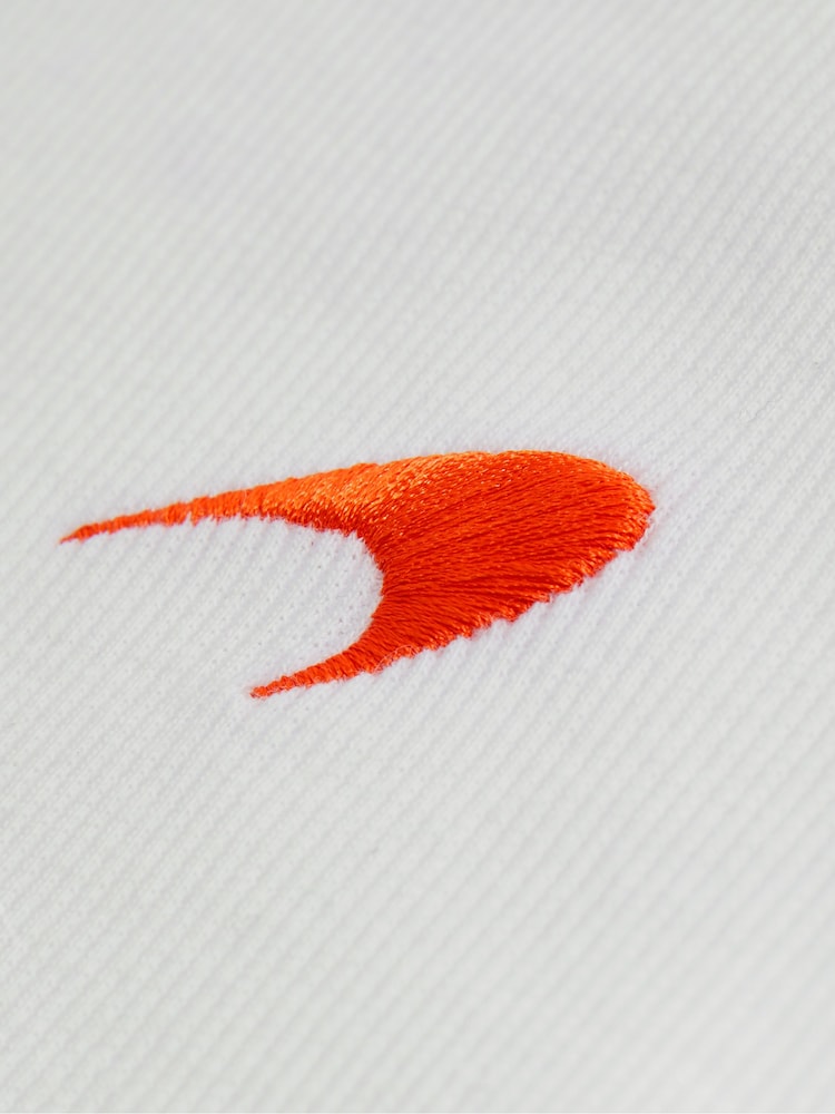 Reiss x McLaren F1 Team White Anniston Cotton Logo Vest - Image 5 of 5