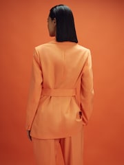 Reiss x McLaren F1 Team Belted Single Breasted Blazer - 圖片 5/8