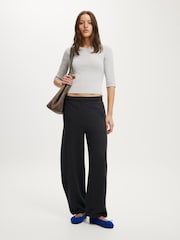 Cotton On Grey Barrel Leg Sweatpant - Image 1 of 5