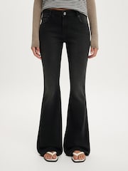 Cotton On Black Mid Rise Bootcut Jeans - Image 4 of 6