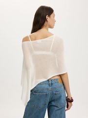 Cotton On Sheer Knit Poncho - Εικόνα 4 από 5