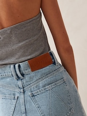 Alohas Blue Mariana Blue Denim Maxi Skirt - Image 4 of 4
