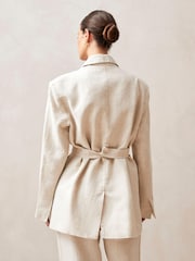 Alohas Natural Kayla Natural Oversized Blazer - Image 2 of 4