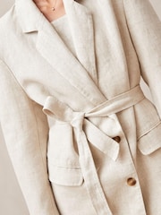 Alohas Natural Kayla Natural Oversized Blazer - Image 4 of 4