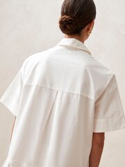 Alohas White 100% Cotton Bay Midi Dress - Image 6 of 6