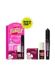 Benefit Beneville Beauty Salon Badgal BANG Mascara Lip Tint & Hoola Bronzer Trio Makeup Gift Set (Worth Over £68) - Image 9 of 11